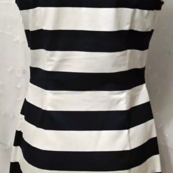 Sail to Sable Women’s Size Small Striped Sleeveless Tunic Dress Blue Nautical. - Picture 4 of 5